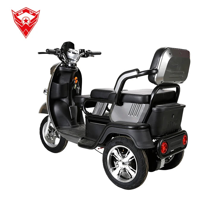 Airo Hot Sell Three Wheels Handicapped Mobility Scooter Motorized Motorcycle Electric Tricycle for Adults