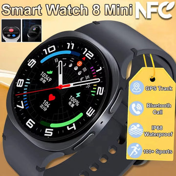 Smart Watch GPS Track Smart Watches For Men Women Sport Heart Rate Bluetooth Call NFC IP68 Waterproof Compass Smartwatch 8 Mini