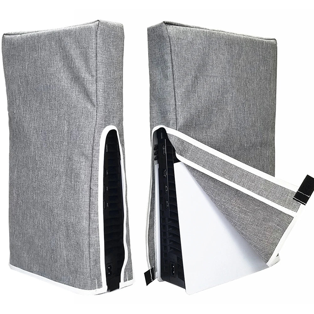 Vertical Dust Cover Anti-scratch Dust Guard Dustproof Cover 1680D Oxford Cloth for PS5 Pro 2024 Console Digital and Disc Edition