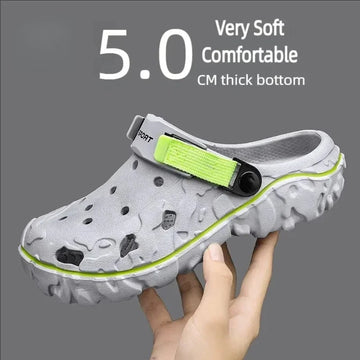 Youpin EVA Slippers Summer Soft-soled Platform Slides Sandals Indoor Outdoor Walking Beach Shoes Flip Flops Big Size Mens Shoes