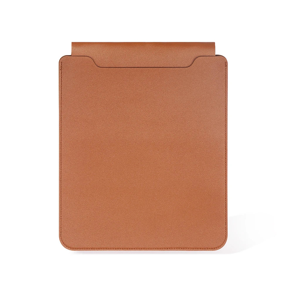 PU Leather Laptop Bag with Mouse Pad — 13" to 16"