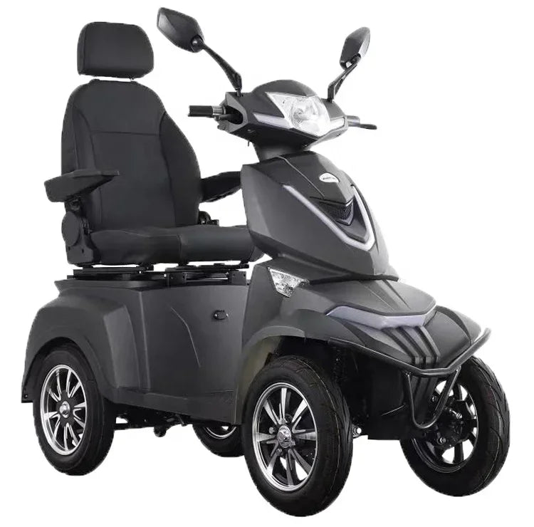 Heavy  folding walkers four wheel electric mobility fast scooter electric 4 wheel price for elderly and disabled