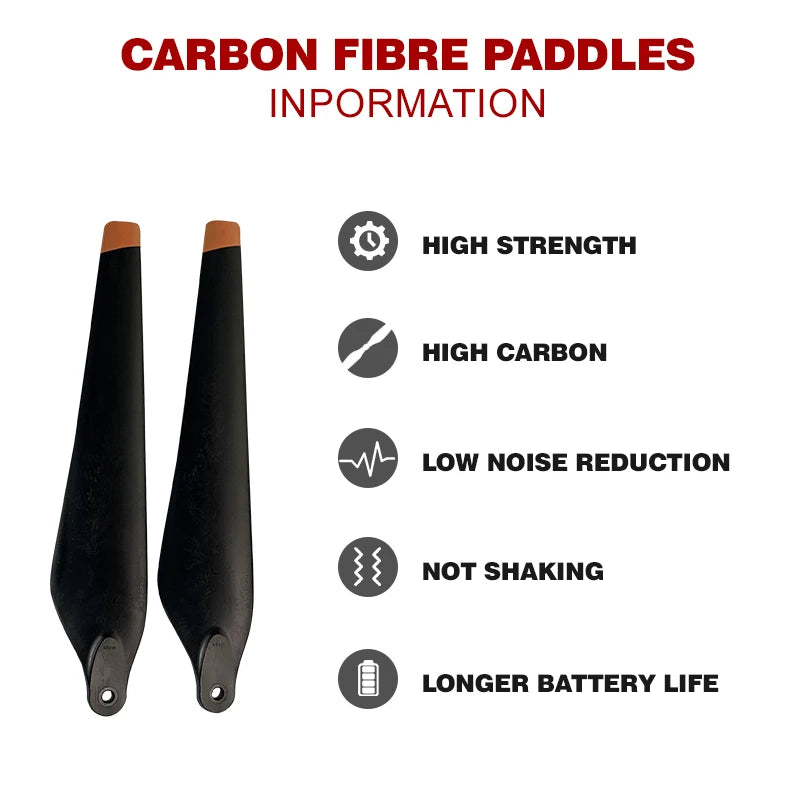 Folding Carbon Propellers 3390 CW CCW Compatible with DJI T10 T16 T20 Agricultural Planting Drones Replacement Parts Accessories