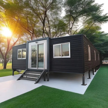 40ft Expandable Folding Container House Prefab Modular Home With 3 Bedrooms 2 Bathrooms Luxury Waterproof Steel Villa Customized