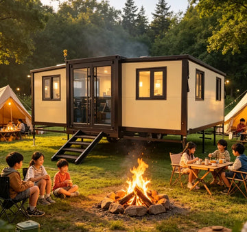Steel Structure Modular Labor Camp Dormitory for Worker Housing Portable Prefabricated Expandable Container House