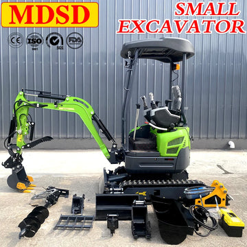 1.5-Ton Mini Crawler Excavator — Kubota Engine, CE/EPA Euro 5, Multiple Models