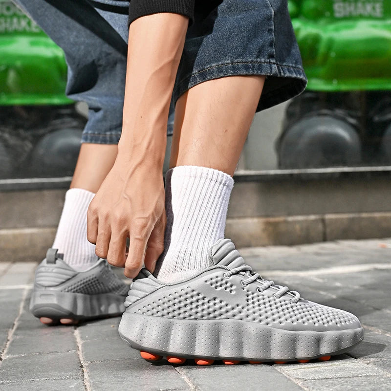 2026 New Hot Selling Fashionable Sports Shoes Comfortable Soft Sole Casual Shoes Rebound Cushioning Walking Shoes