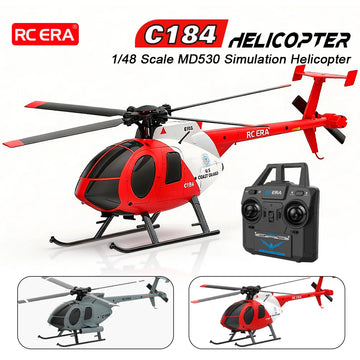 RC ERA C184 RC Helicopter 4CH 1/48 One Key Reverse Flight Optical Flow Positioning Aircraft