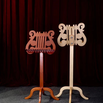Harp stand, European retro solid wood stand, high-end stand, wind violin, classical guitar