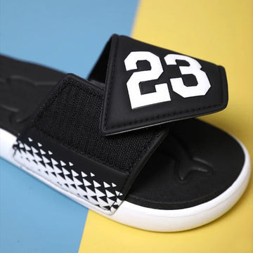 2025 New EVA Home Slippers for Men and Women Hotel Travel Letter Sandals Bathroom Anti Slip Slippers Trendy Outdoor Flat Shoes