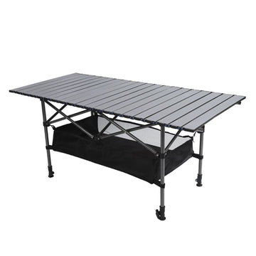 Outdoor Compact Folding Table Carbon Steel Multifunctional Portable Camping Table Portable Outdoor Table Outdoor Folding Table