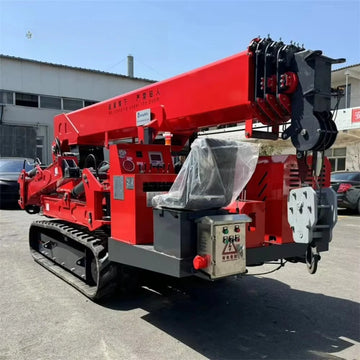 Factory Price China Manufacturer Spider Crawler Crane 3-12 Ton Powered Engine Remote