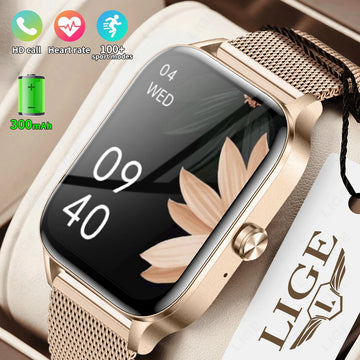New Smart Watch Men 2026 Bluetooth Call Custom Watch Face Women’s Health Monitor Watches Heart Rate Waterproof Sports Smartwatch