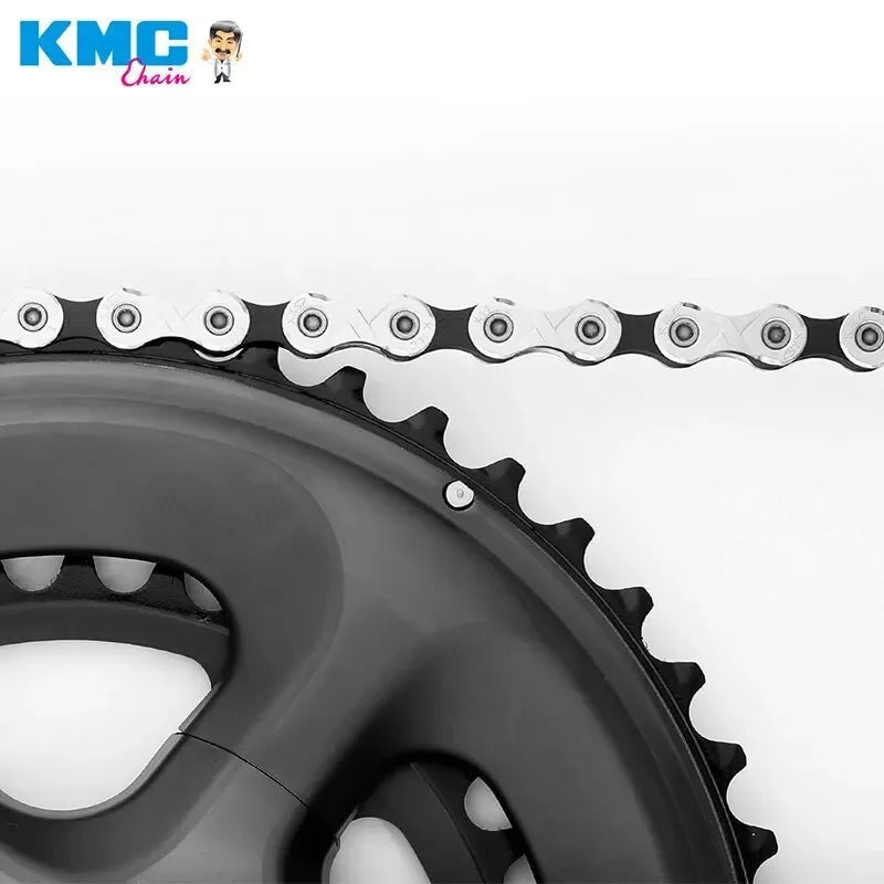 KMC X8 X9 X10 X11 X12 Road/MTB Bicycle Chain 8v 9v 10v 11v 12v 118L 126L Bike Chain e-biek with Quick-Link for SHIMANO SRAM