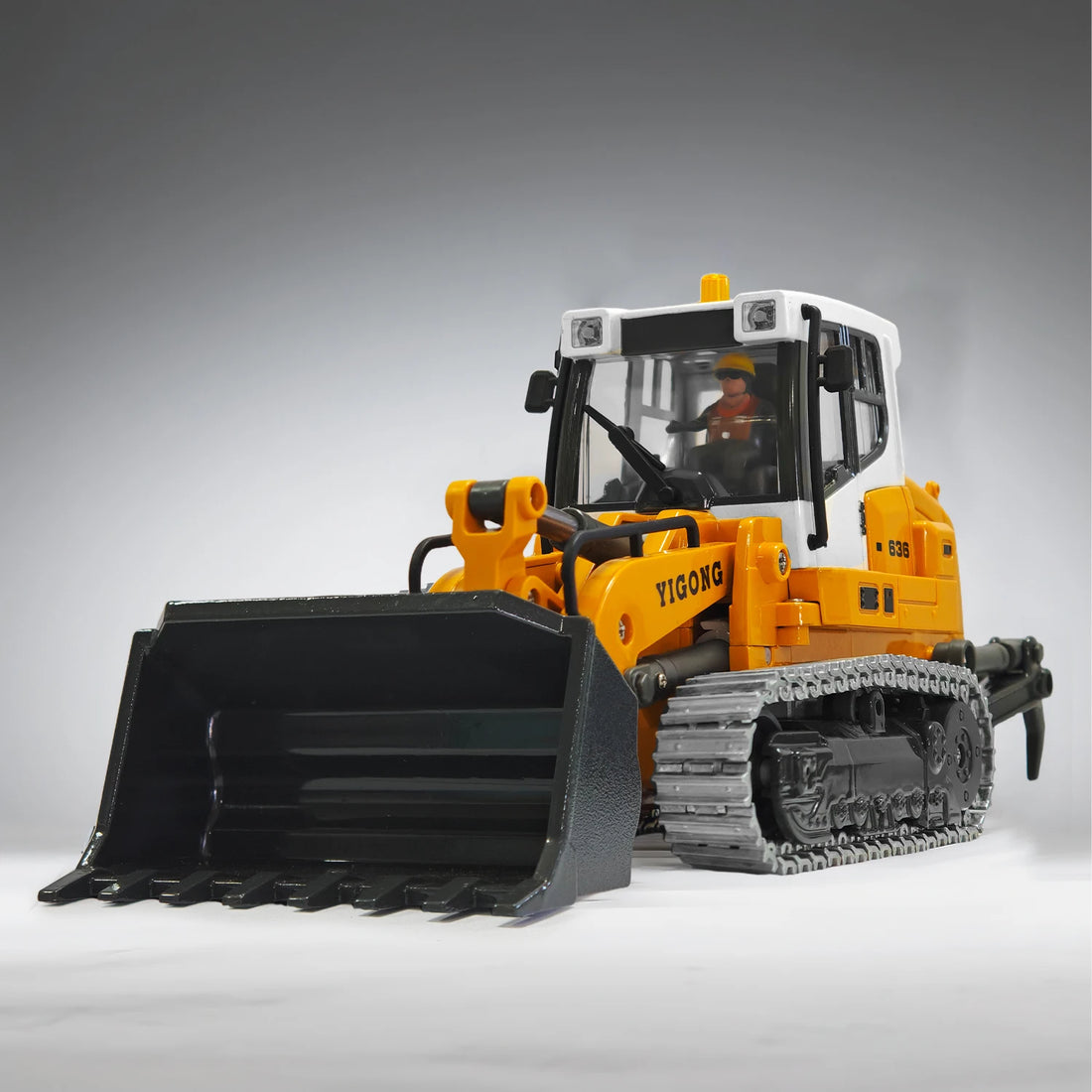 636 1/50 RC Loader Metal Bucket Crawler RC Engineering Car Light Electric Remote Control Car Model Toy Holiday Gift BC1057