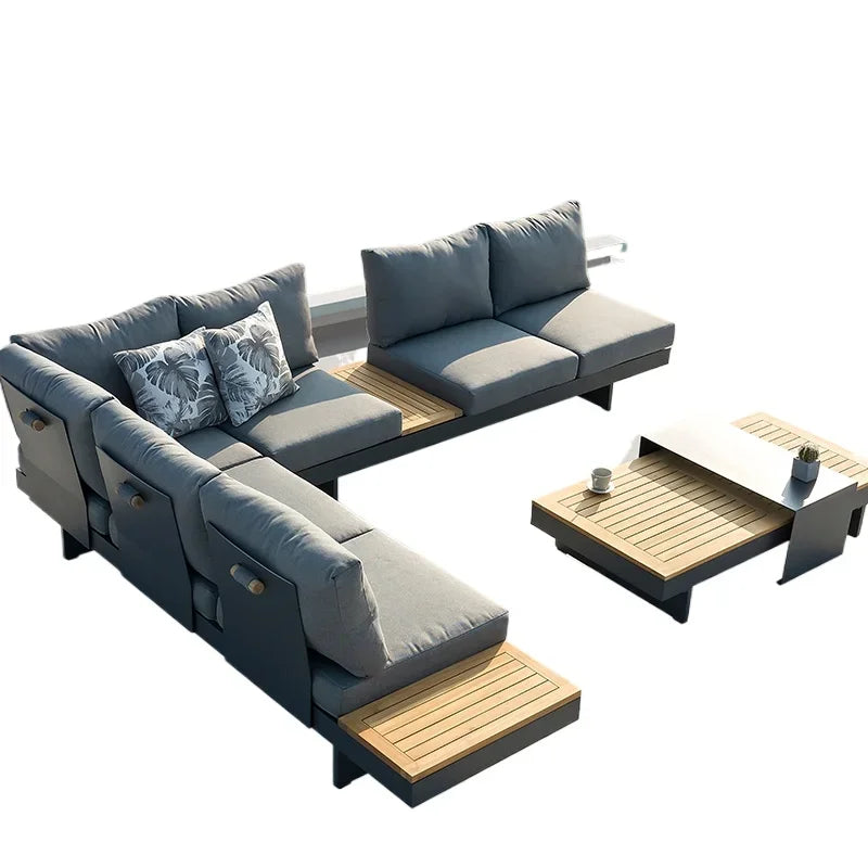 'Patio Furniture Aluminum Outdoor Furniture Garden Sofa Outdoor Aluminium Garden Set