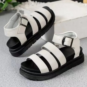 2026 Women's New Roman Sandals Summer Comfortable Beach Platform Sandals Outdoor Women Casual Non-slip Open Toe Fish Mouth Shoes