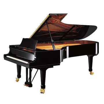 Large Grand Concert Mechanical Acoustic Piano 88 Keys Solid Wood High Quality with Case
