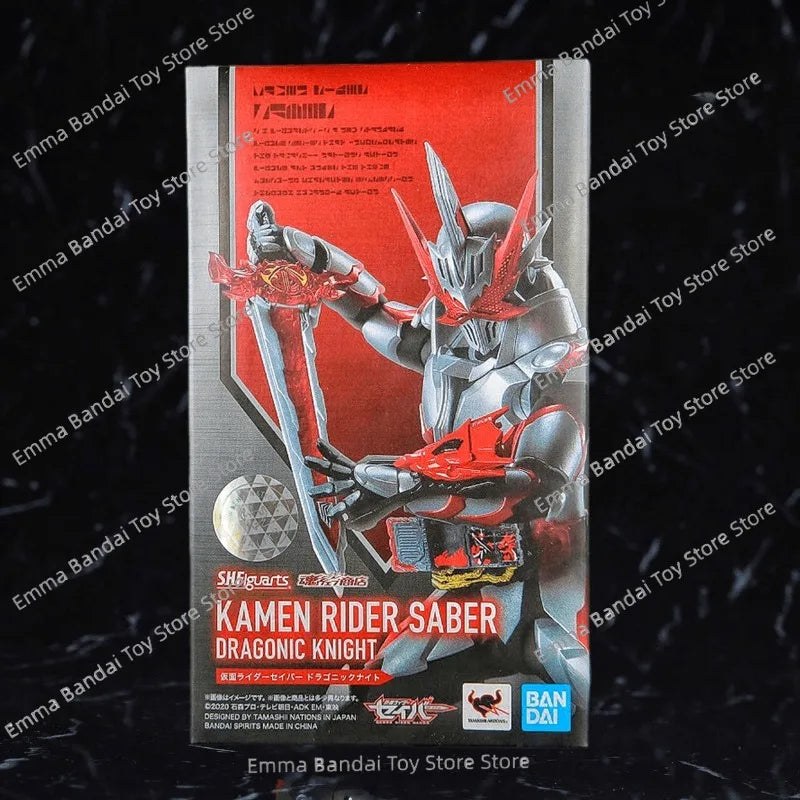 Brand New Spot Bandai SHF Kamen Rider Saber Dragon Pattern Knight Form Holy Blade Soul Limited Movable Model Hand-made Doll