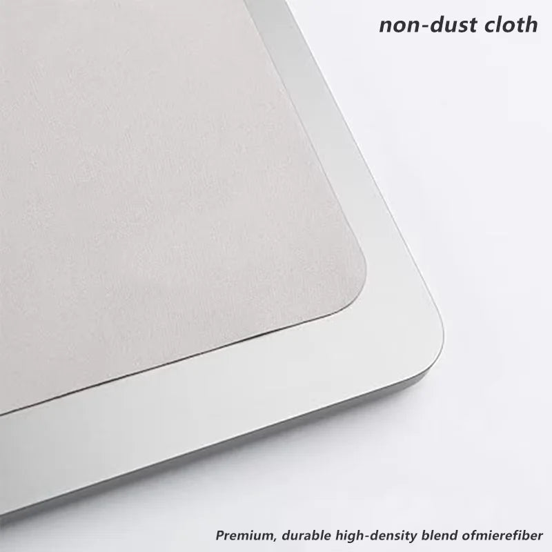 Portable Palm Keyboard Cover & Microfiber Anti-Dust Cleaning Cloth