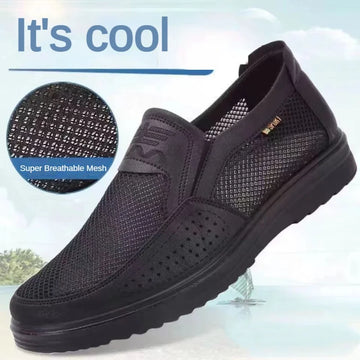 Men's Chunky Sole Breathable Mesh Casual Sneakers