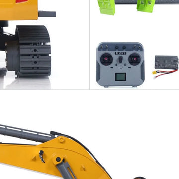 New KABOLITE 1/18 5901 100S RC Excavator Radio Control Digger Truck With Claw Ripper Construction Cars Vehicle Hobby Boys Toys
