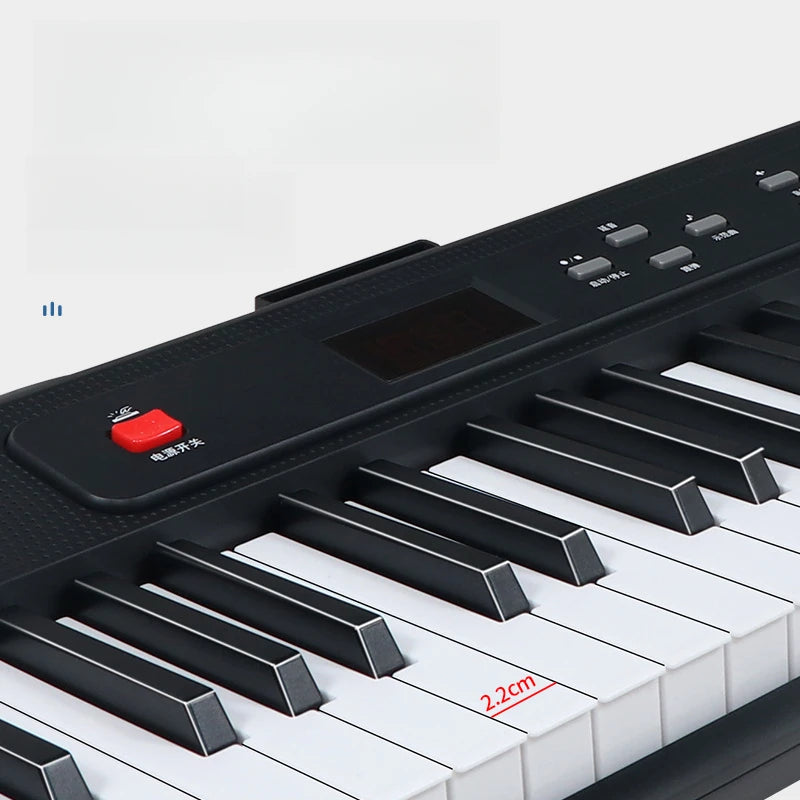 Beginner Piano Adult Professional Preschool Teacher Children's Home 61 Portable Grading 88 Key Piano 칼림바 2025