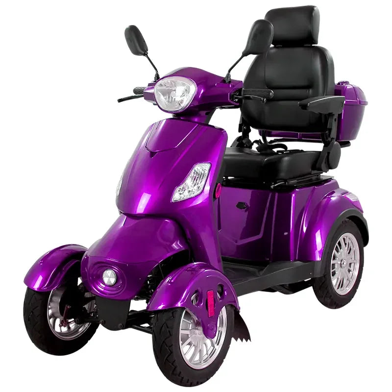 CE Customizable Elderly 4 Wheel Mobility Adult City Tour Electric Scooter 4 Wheel Wholesale Mobility Scooters