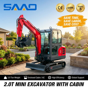 2.5-Ton Mini Crawler Excavator — Kubota Engine, CE/EPA Euro 5, Custom Configurations