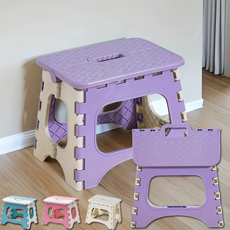 Outdoor Folding Stool,Mini low Stool,Household Folding Children's Small Stool,Thick and Portable Stool