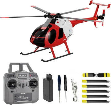 In Stock Rc Era New 1:28 C189 Bird Rc Helicopter Tusk Md500 Dual Brushless Simulation Model 6-axis Gyro Simulation Model Toys