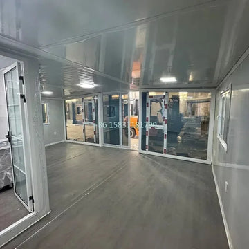 Luxury Folding Container Houses Modern Hotel Apartment Cabin Kits Prefab Container House 20ft Expandable Home Container House