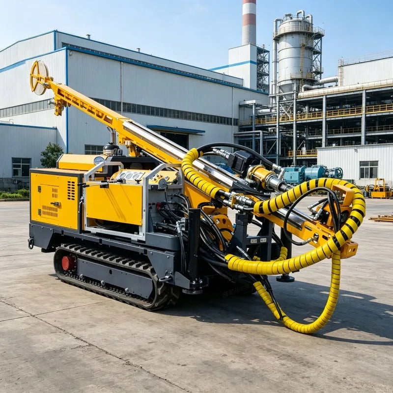 Full Hydraulic Diamond Core Drilling Rig — Portable Crawler & Truck-Mounted, 4 Models