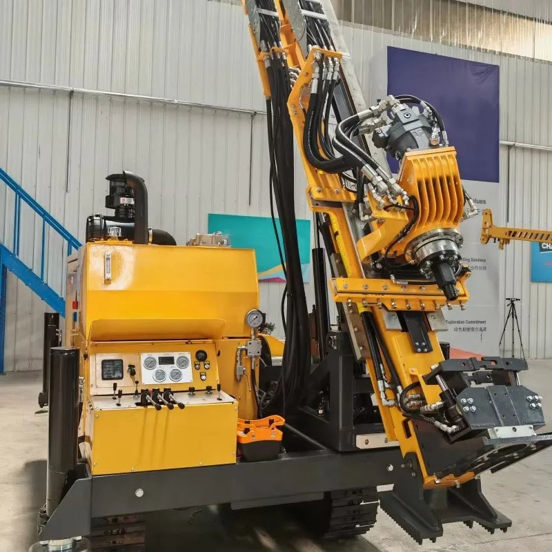 Pneumatic Crawler Water Well Drill Rig — 200m Depth, 65KW, Model HYQ-200