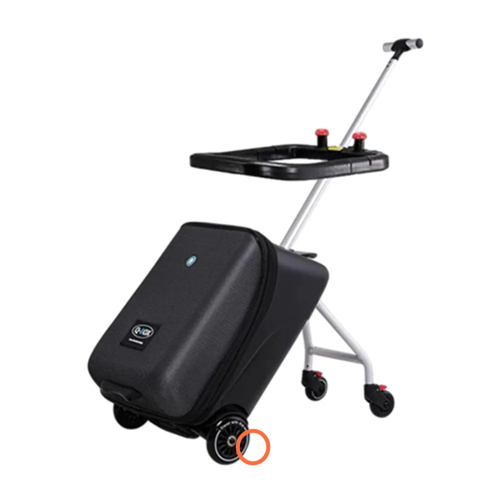 ALWAYSME Kids Ride-On Suitcase Front Wheels