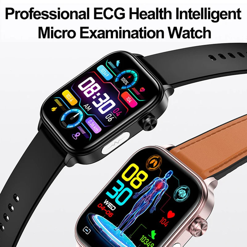 ET570 Smart Watch Men Women Digital Wrist Watches Bluetooth Call Smartwatch Tracker Fitness Bracelet Electronic Wristwatch Clock