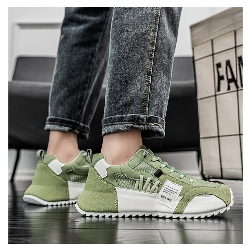Men's Designer Mesh Breathable Running Sneakers