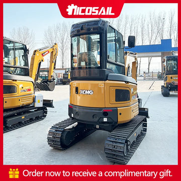 Sale Excavator Mini Excavator 3.0ton Mini Escavator 2880kg Bagger Mini with Load-sensitive Main Valve and Hydraulic Thumb