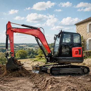 6.5-Ton Hydraulic Crawler Excavator — CE/EPA Euro 5, Road Building & Construction
