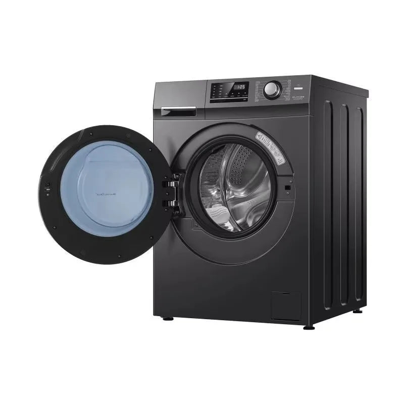 10kg Smart Front Loading Automatic Washer and Dryer Stainless Steel Household All-in-One Machine Single Tub Electric