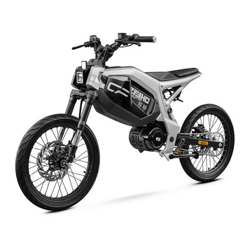 17" Urban E-Bike 50km/h City Electric Bicycle Mid-Motor Soft Tail Smart Ebike