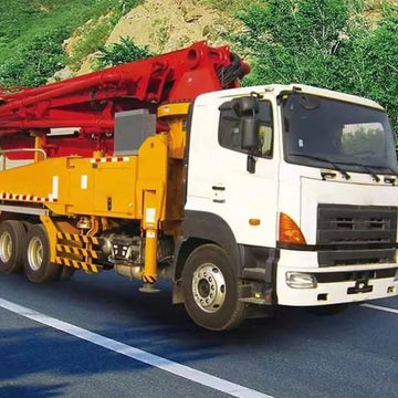 HB35A 35m Smart Pump Truck Fuel Efficient Diesel Stable Operation Concrete Pump Bomba Hormigón