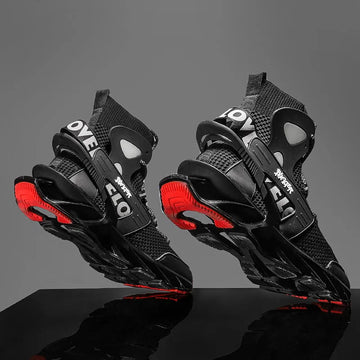 Men's Luxury Trainer Race Breathable Sneakers — Fashion Loafers