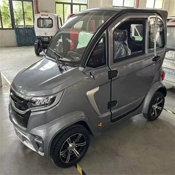 Adult 3-seat low-speed four-wheel electric vehicle, small electric elderly scooter