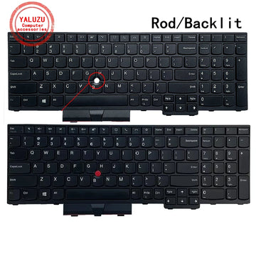 US English Laptop Keyboard for Lenovo ThinkPad L15, T15P, P15V Gen 1, 2 & 3