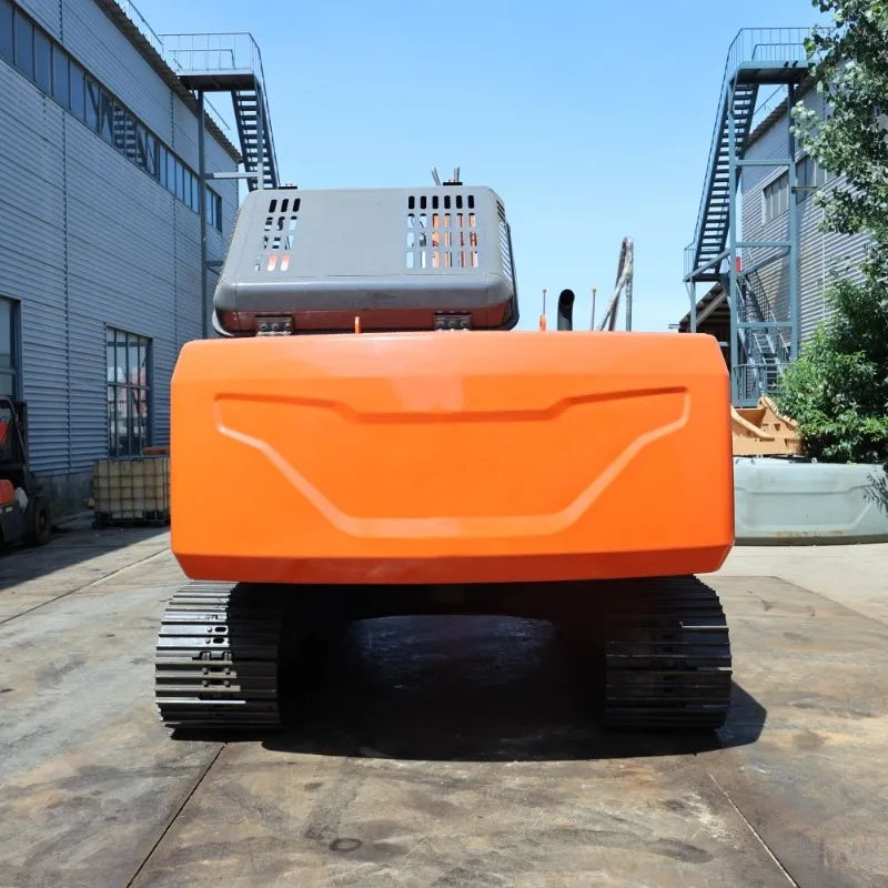 Heavy-Duty Crawler Construction Excavator with Reinforced Bucket — 20HP