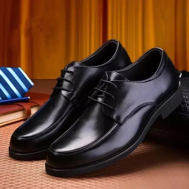 Men's Formal Italian Leather Dress Shoes — Elegant Business