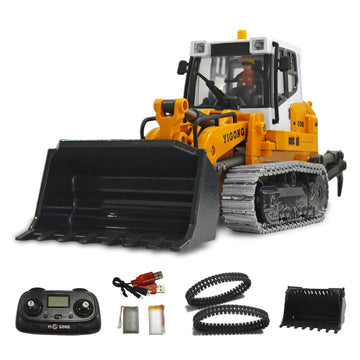 636 1/50 RC Loader Metal Bucket Crawler RC Engineering Car Light Electric Remote Control Car Model Toy Holiday Gift BC1057