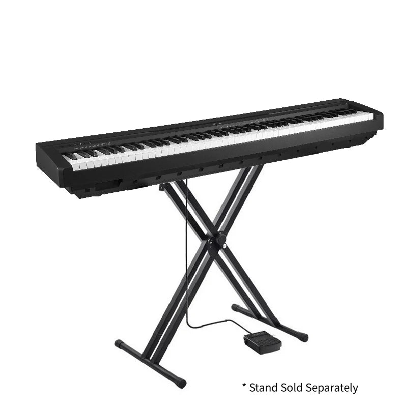 Yamaha P48 88-Key Weighted Action Digital Piano for Adults, Kids, Beginners, can Matching Furniture Stand L85 and 3-Pedal LP-5A