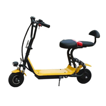 36V Double Seat With Shock Absorption Folding Brushless Motor Lithium Battery City Coco Scooter Electric Scooter